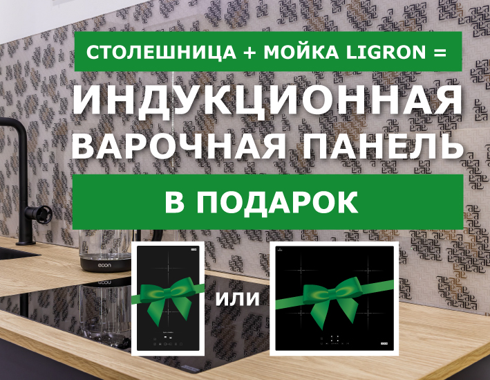 Варочная панель Ligron Induction в подарок!